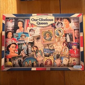 Gibsons 'Our Glorious Queen' Jigsaw Puzzle 1000 Pieces